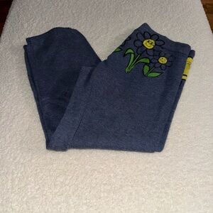 Planet Gold Blue Fleece Pants